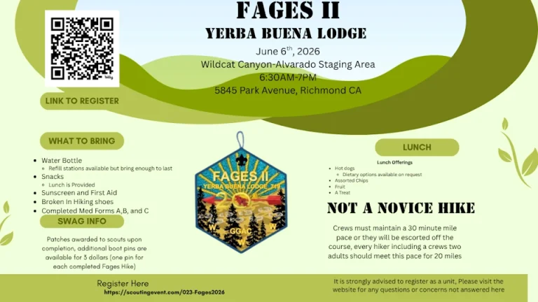 Fages II Trail poster for 2026